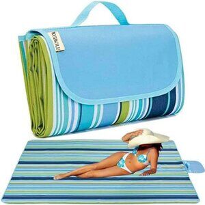 Waterproof Sandproof Beach Picnic Blanket Large Outdoor Camping Mat 80x60